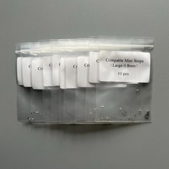 100pcs Dental Orthodontic Crimpable Hooks crimpable Mini Stops 0.5mm/0.8mm