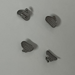 50Set Dental Orthodontic Buccal Tubes 1st 2nd Molar MBT .022 Bondable U1/L1