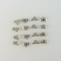 40pc Dental Buccal Tubes Orthodontic brackets 1st Molar 2nd Roth/MBT Non-Convert