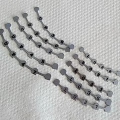 10Packs Dental Orthodontic Lingual Retainer Bonding Splits Marked U&L 10pcs/Pack