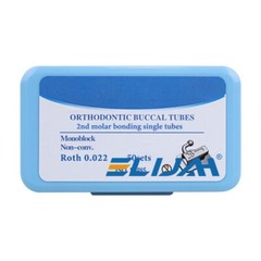 50 Sets Dental Orthodontic Buccal Tubes 1st 2nd Molar Roth MBT 022 Bondable Tube