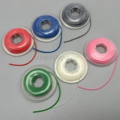 Dental Orthodontic Archwire Sleeve Elastic Protective Tube Wires Bracket 6 Color