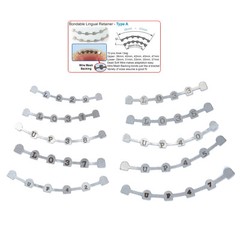 10pzas/ Retenedor Lingual de Ortodoncia Dental Férulas de Unión con Marca AZDENT