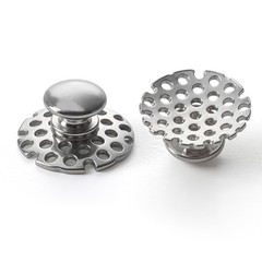50pcs AZDENT Dental Orthodontic bondable Lingual Buttons Round Base With Hole