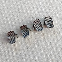 50Packs Tubo bucal de ortodoncia dental Bondable Non-Con 1st Molar of Bracket
