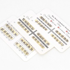 Dental Bracket Ultrathin Monoblock MIM Edgewise ROTH MBT 022 018 345 Hook