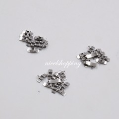 1Bag Dental Orthodontic Lingual Sheath with Hook On Right/Left No Hook 10 Pcs