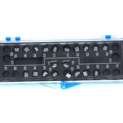 Dental Orthodontic Ceramic MBT .022″ Brackets, 10 Cases (20pcs/Case)