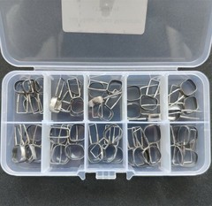 10 Sets Dental 2nd Molar Space Maintainer Brace Preformed 32#-41# Band and Loop