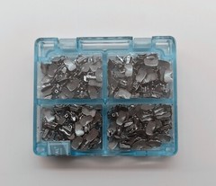 5Boxes Dental Ortho 1st/2nd Roth .022 Molar Bondable Single Monoblock Tube N-con