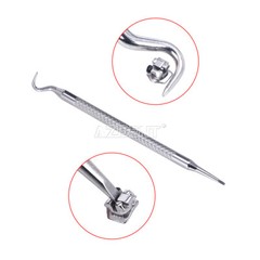 AZDENT Dental Orthodontic Self-Ligating Brackets Braces Roth MBT.022 Hooks 345