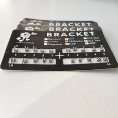 10Packs Orthodontics Brackets Mesh Base Mini 0.022 Slot Roth 3 4 5 With Hooks