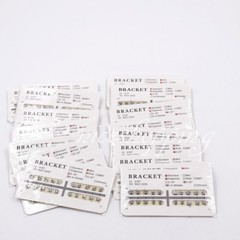 Dental Ortho Brackets Braces Metal Mini Roth/Edgewise/MBT 018/022 no/3/345Hooks