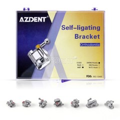 Dental Orthodontic Self-Ligating Brackets Braces ROTH /MBT.022 Hooks 345 AZDENT