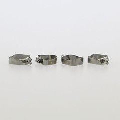 4 Pcs Dental Orthodontic Bands&Buccal Tube 1st Molar U1/L1 U2/L1 U3/L2 Roth 022