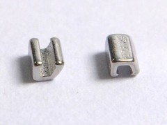 Dental Orthodontic Crimpable Hooks Stops Open Metal Stop for Arch Wire Bracket