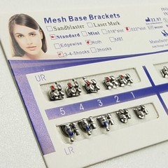 Dental Orthodontic Brackets Braces Standard Roth .022 Hooks 3-4-5