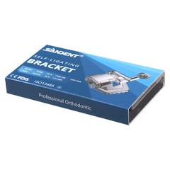 Orthodontic Self-Ligating Brackets Braces Roth 022 Hooks 345 Buccal Tubes Dental