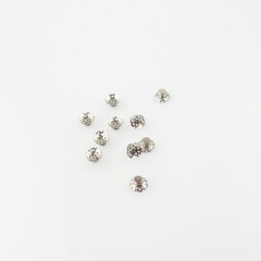 10PCS Dental Orthodontic Lingual Buttons Bondable round/rectangular Mesh Base
