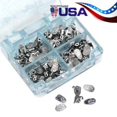 AZDENT Dental Orthodontic Buccal Tubes 1st 2nd Molar Tube Roth MBT 022 Bondable