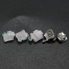 Orthodontic Self Ligating Brackets Metal Damon Q Braces Clear Ceramic Roth MBT