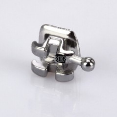 AZDENT Dental Orthodontic Bracket Braces Mini Roth/MBT .022 Hooks 345 Laser Mark