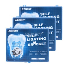AZDENT Dental Orthodontic Self-Ligating Brackets Braces Roth MBT.022 Hooks 345