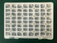 320Pcs Dental Molar Bands Buccal Tubes U2/L1 U1/L1 Tube #33-40+# 5X(UR UL LR LL)
