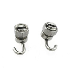 Dental Orthodontic Crimpable Arch Wire Stop Locks Activity Hooks Left Right Set
