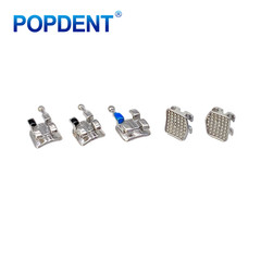 10packs Dental Orthodontic Metal Brackets Mini MBT/ROTH 022/018 345H Monoblock
