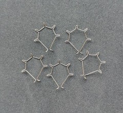 5Pcs Dental Orthodontic Anterior Root Torquing Auxiliary Arch Big Middle Small