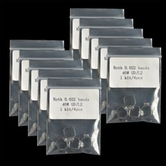 Dental Orthodontic 1st Prewelded Bands Roth 022 U3L2 Molar Buccal Tube 29 to 43+