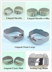 40Pcs Dental Orthodontic 1st Molar Band&Buccal Tube U3/L2 Non-convert. Roth .018