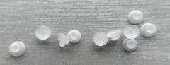 Dental Lingual Buttons Ceramic Mesh Adhesive Clear Aligner Retainer Brace Button