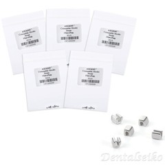 20 Pack AZDENT Dental Orthodontic Crimpable Hook Stops Stainless for Wire Use