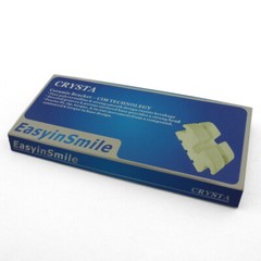 5packs Dental Orthodontic Bracket Ceramic Clear Mini Braces Roth 3 with Hook 022