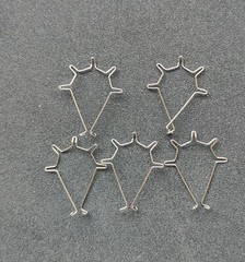 5Pcs Dental Orthodontic Anterior Root Torquing Auxiliary Arch Big Middle Small