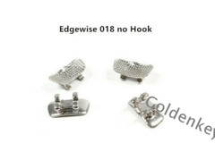 Dental Orthodontic 1st(6th) Molar Wide Big Bracket Edgewise 018 no Hook Roth MBT