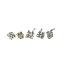 Dental Orthodontic Metal Brackets MIM Brace Mini MBT Roth 018 022 345 Empower AO