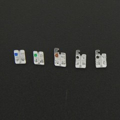 STAR ABSOLUTE Orthodontic Sapphire Brackets Monocystalline Clear Braces MBT 022