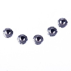 AZDENT Dental Orthodontic Bondable Hole Lingual Button Mesh Base of TOMY Type