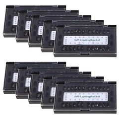 1-10 Sets Dental Orthodontic Self-ligating bracket Braces ROTH.022 Hooks 345 ns