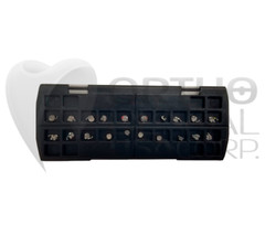 Brackets MINI Z MONOBLOCK W/H 3, 4, 5 Acrylic 20 pcs USA Seller Orthodentalusa