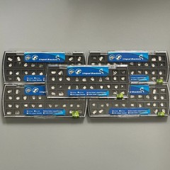 1 Set Dental Orthodontic Metal Lingual Brackets Brace Buccal Tubes 28pcs/set