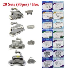 Orthodontic Buccal Tubes Dental 1st 2nd Molar Tube Mono Non-Con Roth MBT 022 018