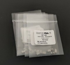 10Packs Dental Orthodontic Buccal Tubes 1st Roth .022 Molar Bondable No-con/Cov
