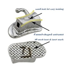 Creative Orthodontic buccal tube Laser Marked 1st 2nd Molar Bracket