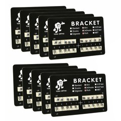 Dental Orthodontic Bracket Braces Roth/MBT 345 Hooks /Round Super Arch Wire Niti