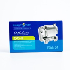 Dental Orthodontic Self-ligating Brackets Roth/MBT Mesh Base Bracket Hook 022