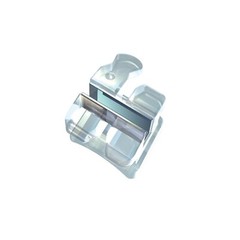 Dental Orthodontic Bracket Ceramic Metal Aesthetic Braces Roth 018 022 5-5 Clear